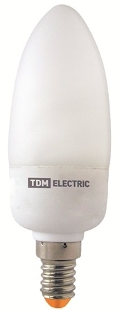 TDM ELECTRIC SQ0323-0135 Лампа энергосберегающая КЛЛ-С-11 Вт-4000 К–Е14 TDM (mini)